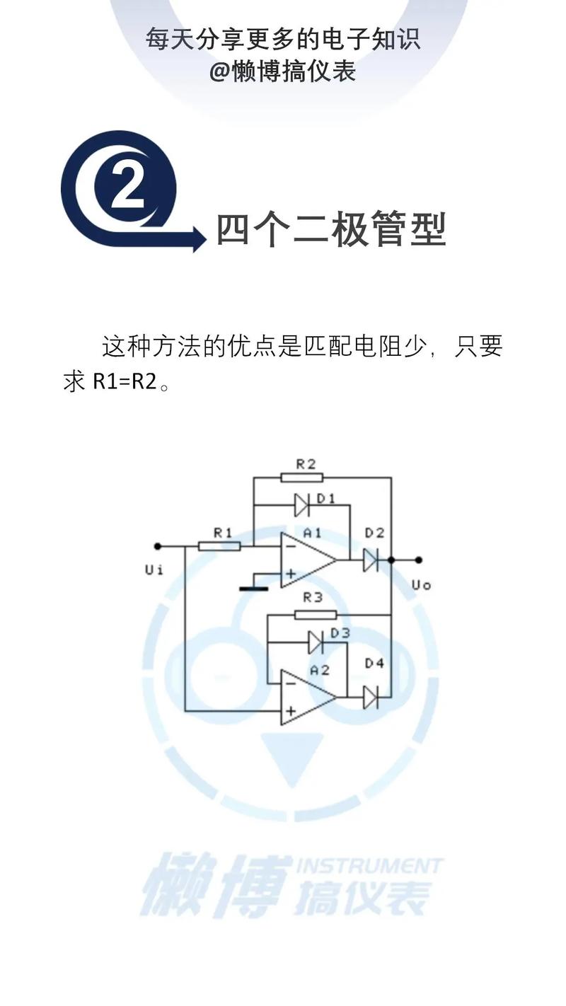 几种精密整流电路.